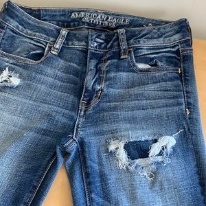 AEO Denim skinny jeans super stretch size 4